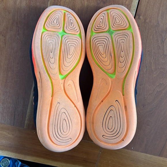 Nike Lunarglide 8, Black with orange, Men’s Size 8 - Picture 10 of 10